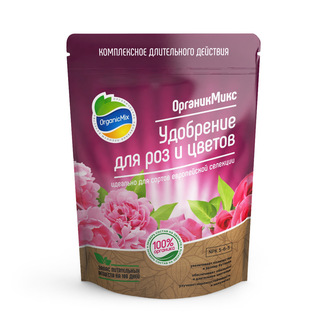 Удобрение ОрганикМикс для роз и цветов 2,8кг